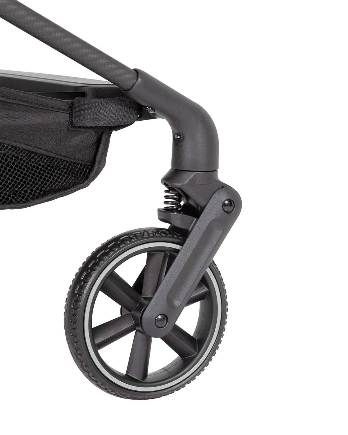 Прогулочная коляска Evo 2025 Манёвренные поворотные колёса без фиксации.